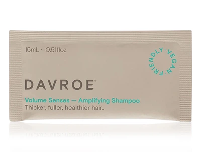 Шампунь для увеличения объема волос DAVROE Volume Senses Amplifying Shampoo, 15мл (9326123008305)