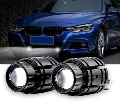 Противотуманные Bi-LED линзы LEADER Р40 30W ЛЕД фары ближний дальний свет