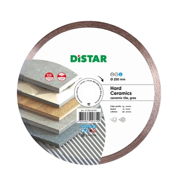 Круг алмазный отрезной Distar 1A1R Hard СeramiСs 19748 250 мм серебристый 4889095