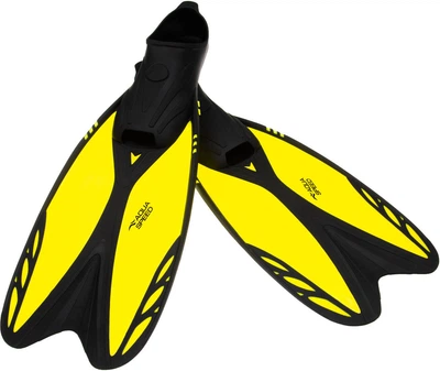 Ласты Aqua Speed VAPOR 60269 желтый, черный детские 33-35 (724-38)