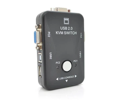2-портовый KVM свич Voltronic, переключатель