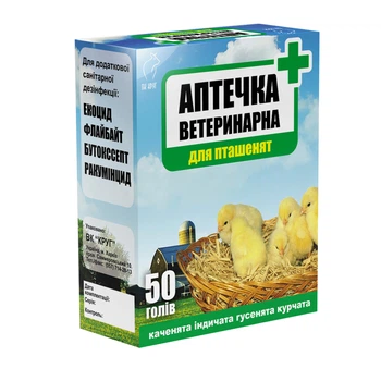 Ветаптечка Круг на 50 голів глюкоза з вітаміном С №6