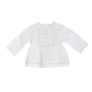 Блузка для девочки Chicco 090.66450.033 74 см Белый