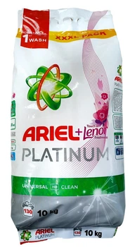 Універсальний порошок для прання Ariel Platinum із Lenor 10кг. 130 прання