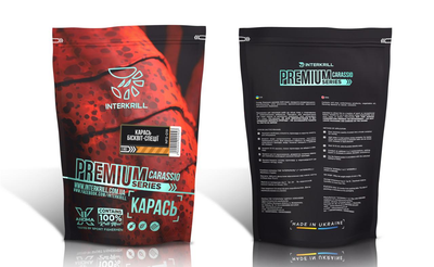 Принада Interkrill Преміум Карась-Бісквіт-Спеції 1кг