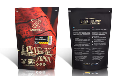 Принада Interkrill Преміум Короп-Полуниця-Банан 1кг