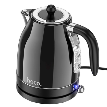 Электрический Hoco retro electric kettle HE10 |1.7L, 1850-2200W| черный