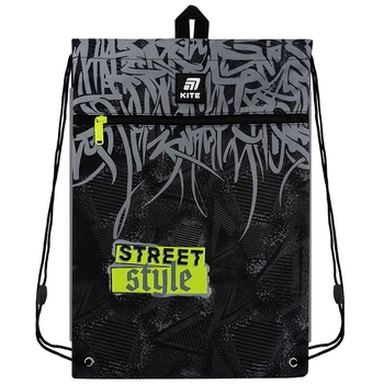 Сумка для обуви Kite Street Style K25-601M-6 46х33 черный