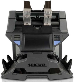 Трехкарманный сортировщик банкнот Magner HITACHI iH 210 POCKET 2+1 профессиональный счетчик валют с сенсорным экраном и детекцией подлинности