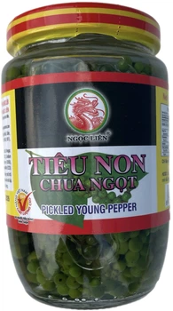 Маринований зелений перець Cock Brand NGOC LIEN 390 г (8935063603306)