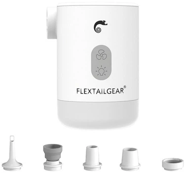 Насос-ліхтар-powerbank кемпінговий FLEXTAILGEAR Max Pump 2 Pro Білий (MP2P4000-WT-i)
