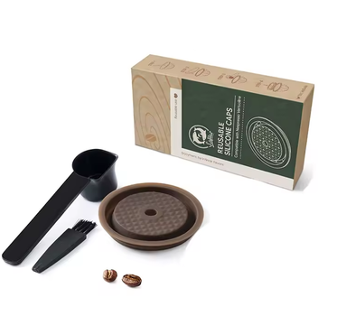 Многоразовая крышка на оригинальную капсулу для кофеварки Nespresso Vertuo Next, Vertuoline от ICafilas