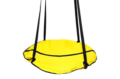 Качели подвесные для детей и взрослых Take&Ride Nest гнездо аиста Yellow