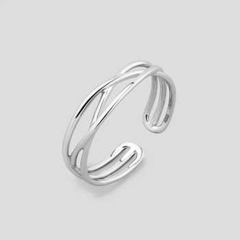 Серебряное кольцо Minimal 10142-17р