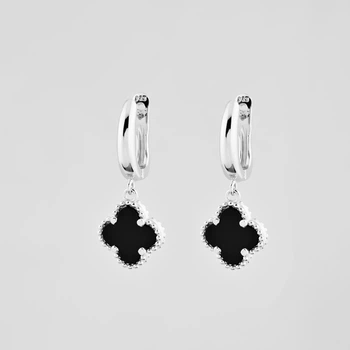 Срібні сережки Minimal 520897ч