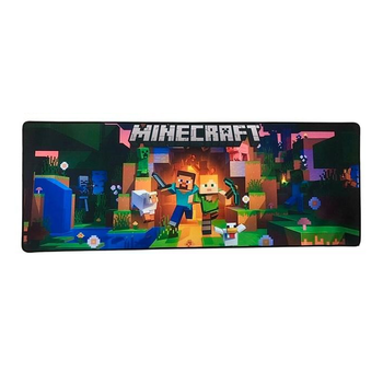 Коврик для мыши большой 80х30см Minecraft