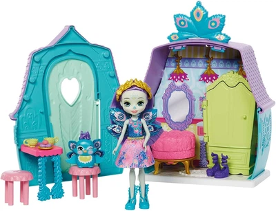 Ігровий набір Enchantimals Cottage Patter Peacock and Flap Павичевий Котедж (GYN61)
