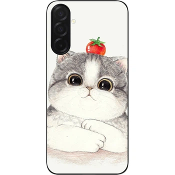 Силиконовый чехол SMTT для Samsung Galaxy A26 5G с картинкой Котенок