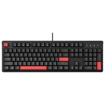 Клавиатура Lemokey X3 104Key, Keychron Red, USB-A, QMK/VIA, Hot-Swap, EN/UKR, RGB
