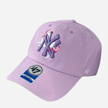 Дитяча бейсболка 47Brand New York Yankees Critter CRITC17GWS-YX_JR 52 см Фіолетова (198742367212)