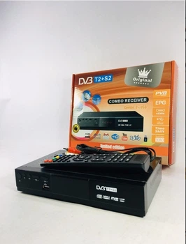 Цифровой ТВ тюнер Smart TV приставка TS/S2 Цифрова приставка DVB T2 12 V