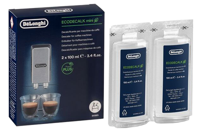 Жидкость для удаления накипи DeLonghi EcoDecalk DLSC200 (2х100 мл)