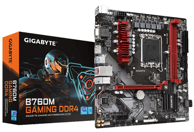 Материнская плата Gigabyte B760M Gaming DDR4 Socket 1700