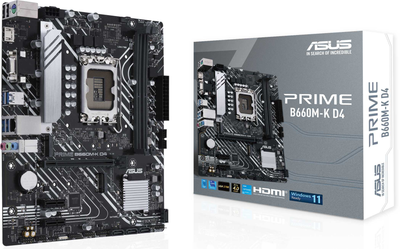 Материнская плата Asus Prime B660M-K D4 Socket 1700