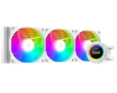 Система водяного охлаждения ID-Cooling Space LCD SL360 XE White