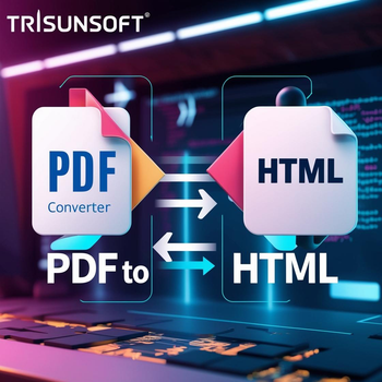 Trisunsoft PDF to HTML Converter, 1 рік, 1 ПК