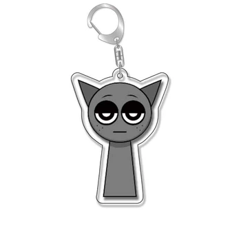 Игрушка Брелок Gray Спрунки (Sprunki) Фаза 1 для детей (арт 13833)