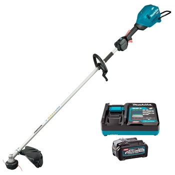 Мотокоса аккумуляторная Makita UR007G BEO1 (430 мм, 4600-7000 мин-1, 2.4 мм, 1000 Вт, BL, XGT, комплект)