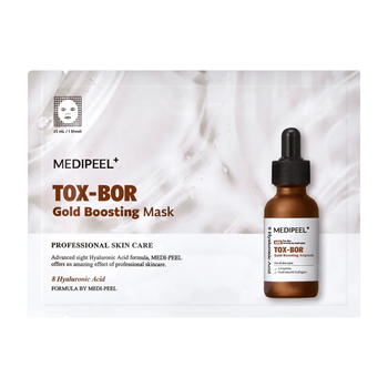 Живильна маска з 24-каратним золотом Medi-Peel Tox-Bor Gold Boosting Mask 25ml