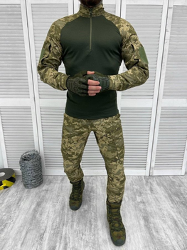Тактический костюм UBACS из рипстоп с манжетами на хлястиках Пиксель M