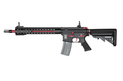 Страйкбольна штурмова гвинтівка Specna Arms SA-B14 One KeyMod 12” Red Edition HPA на ВВД системі (Страйкбол 6мм)