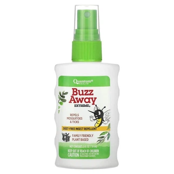 Средство от насекомых для всей семьи Buzz Away Extreme Quantum Health, 59 мл