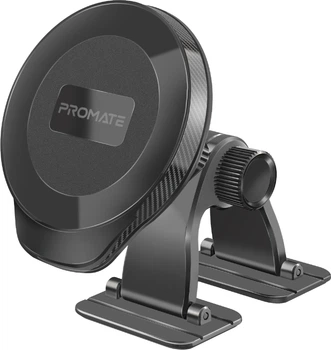 Автотримач для телефона магнітний Promate ArcMount Black (arcmount)