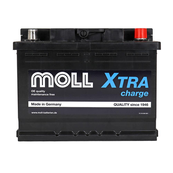 Автомобільний акумулятор MOLL X-Tra Charge 64Ah 620A R+ (L2)