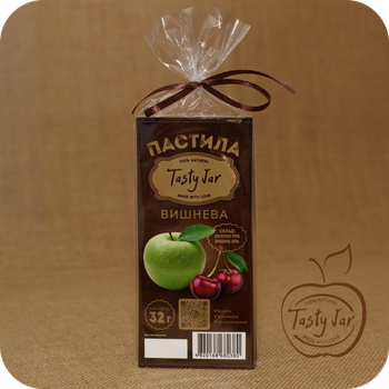 Пастила Tasty Jar на планшетці 32г Вишнева