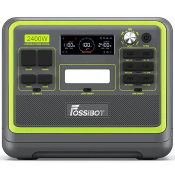 Зарядна станція Fossibot F2400 NEW (версія з Wi-Fi)