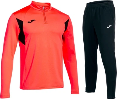 Спортивний костюм Joma WINNER III коралово-чорний 141-152 см 103151.041_100165.100