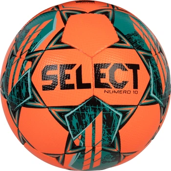 Футбольний м'яч Select NUMERO 10 (FIFA BASIC) V25 оранжево-темно-зелений Розмір 4 387500-591