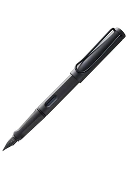 Перьевая ручка LAMY Safari steel black, перо B (4000205) 4014519271093