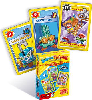 Gra planszowa Winning Moves Top Trumps Piotruś Super Things 6 (wersja polska) (5036905043632)