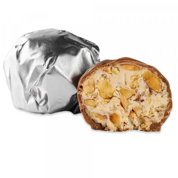 Дубайские конфеты Lux Choco катаифи с измельченным миндалем и фундуком 50 г