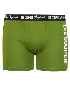 Трусы-боксеры мужские Lee Cooper LCUBOX1PLOGO2PESTO XXL зеленые (9911111151882)
