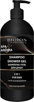 Шампунь-гель для душа "Хмель" - Bioton Cosmetics For Men Spa & Aroma Shampoo Shower Gel 750ml (963784-1225123-2)