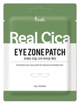 Тканевые патчи для зоны вокруг глаз - Prreti Real Cica Eye Zone Patch 30шт (1294018-141810)