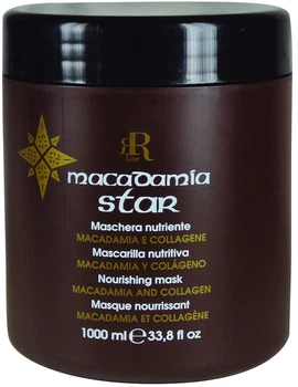 Маска для волос с маслом макадамии и коллагеном RR Line Macadamia Star Nourising Mask 1000ml (727715-654124-2)