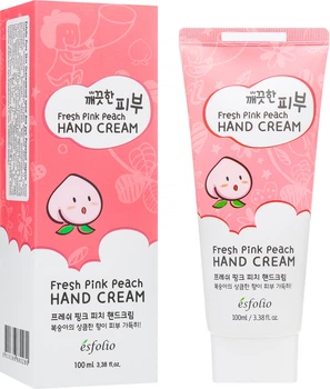 Освіжаючий крем персиковий для рук Esfolio Pure Skin